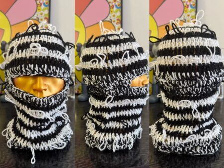 Knitted Drip Balaclava N$200/1