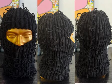 Knitted Drip balaclava N$200/1