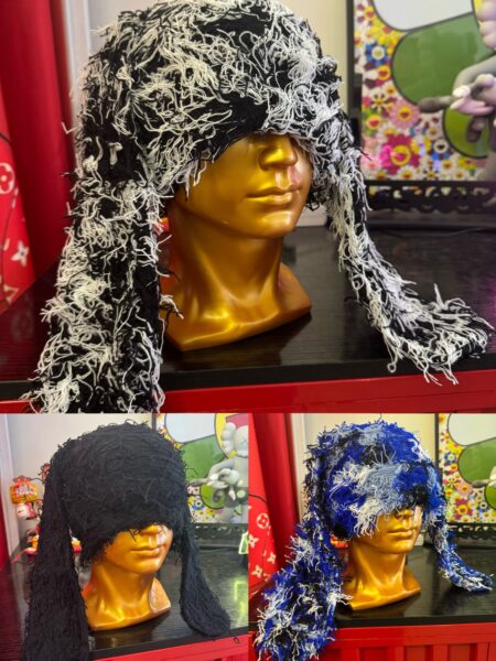 Assorted Fuzzy Bunny Beanie N$220/1