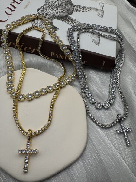 Cross Necklace Set