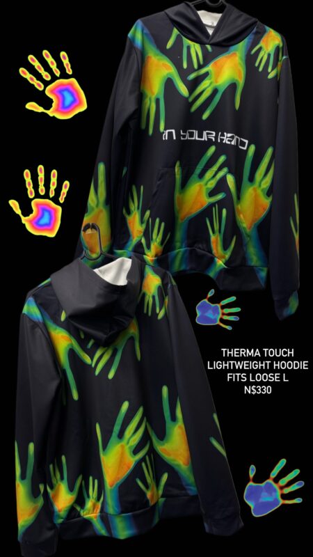 Therma touch Lightweight Hoodie fits Loose L N$330