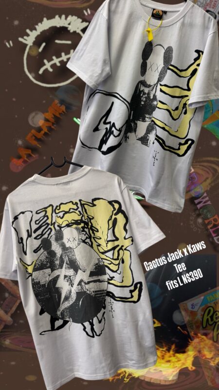 Cactus Jack x Kaws Tee fits L N$390