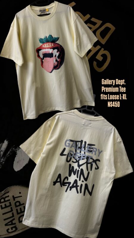 Gallery Dept. Premium Tee fits Loose L-XL N$450