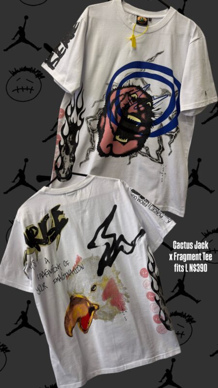 Cactus Jack x Fragment Tee fits L N$390