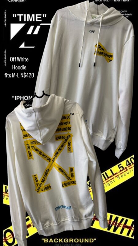 Off White Hoodie fits M-L N$420