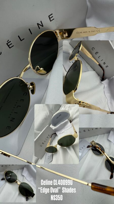 Celine CL40099U “Edge Oval”  Shades N$350