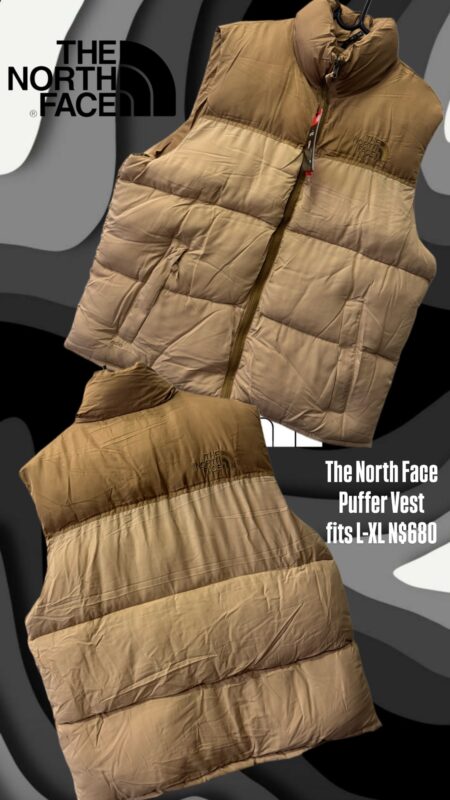 The North Face Puffer Vest fits L-XL N$680
