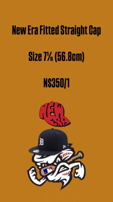 New Era FIFTY Fitted Straight Cap-Size 7⅛ (56.8cm) N$350/1