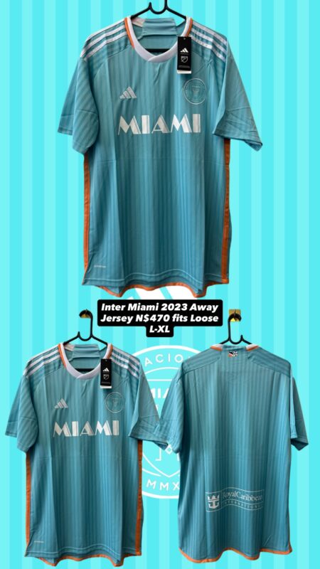 Inter Miami 2023 Away Jersey N$470 fits Loose L-XL