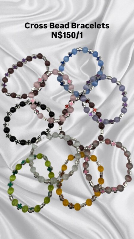 Cross Bead Bracelets N$150/1