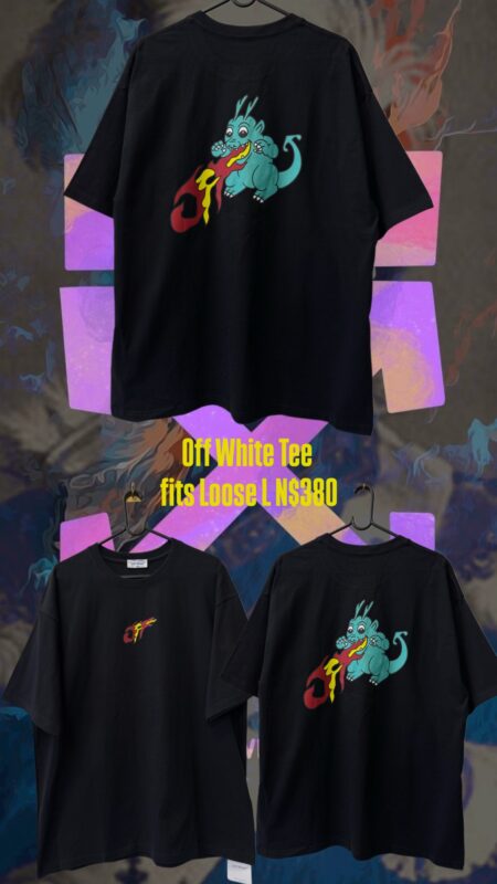 Off White Tee fits Loose L N$380
