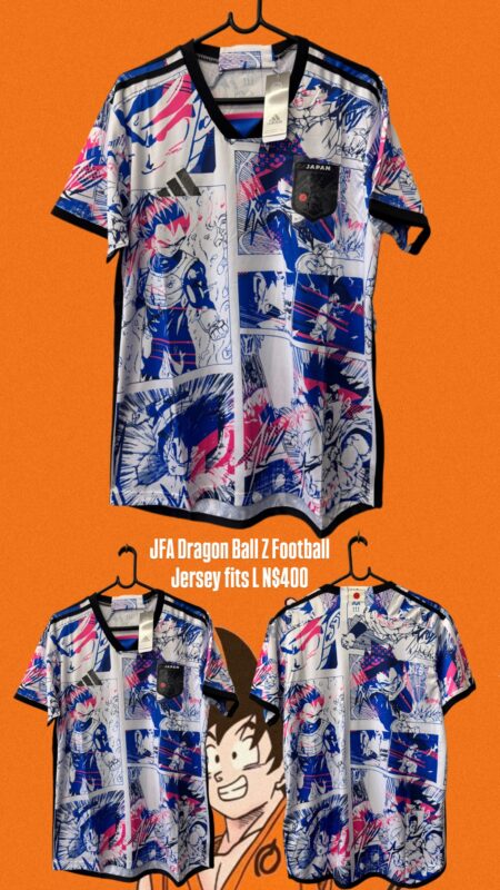 JFA Dragon Ball Z Football Jersey fits L N$400