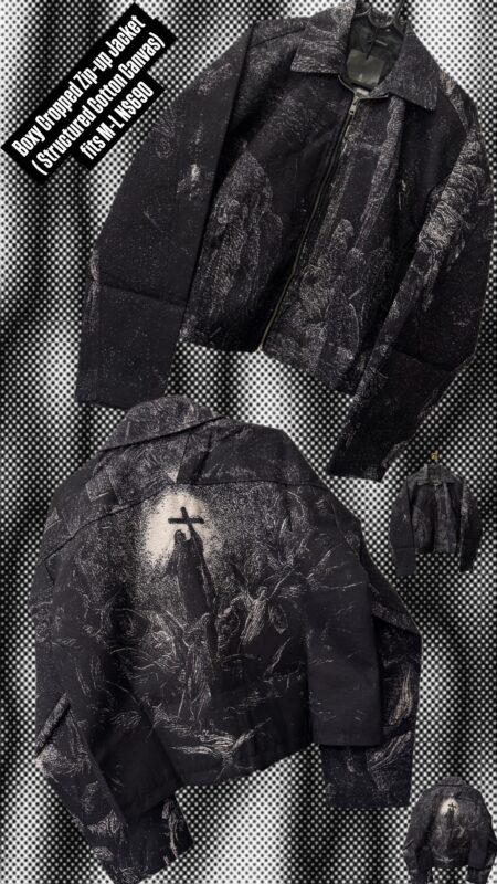 Boxy Cropped Zip-up Jacket( Structured Cotton Canvas) fits M-L N$690