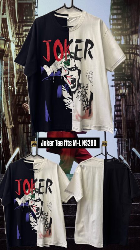 Joker Tee fits M-L N$280