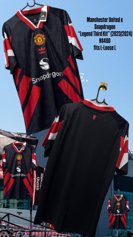 Manchester United x Snapdragon “Legend Third Kit” (2023/2024) N$400 fits L-Loose L
