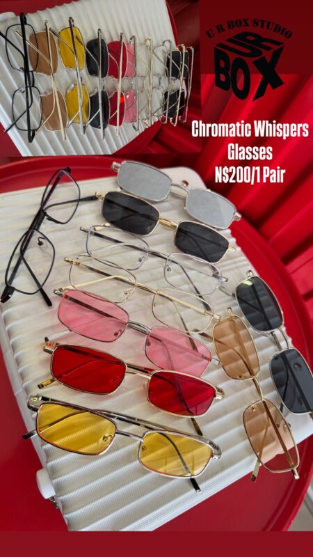 Chromatic Whispers Glasses N$200/1 Pair