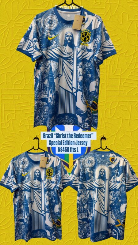 Brazil “Christ the Redeemer” Special Edition Jersey N$450 fits L
