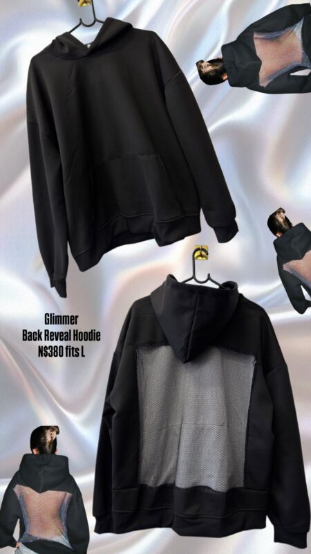 Glimmer Back Reveal Hoodie N$380 fits L