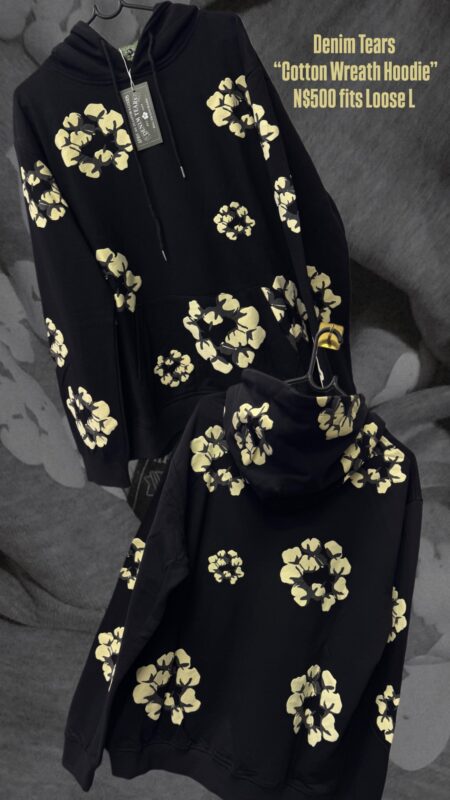Denim Tears “Cotton Wreath Hoodie” N$500 fits Loose L