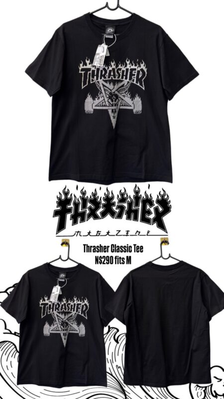 Thrasher Classic Tee N$290 fits M