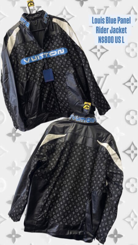 Louis Blue Panel Rider Jacket N$800 US L