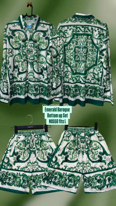 Emerald Baroque Bottom up Set N$550 fits L
