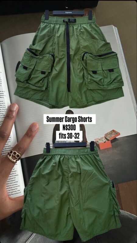 Summer Cargo Shorts N$300 fits 30-32