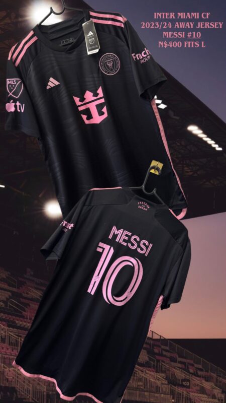 Inter Miami CF 2023/24 Away Jersey Messi #10 N$400 fits L