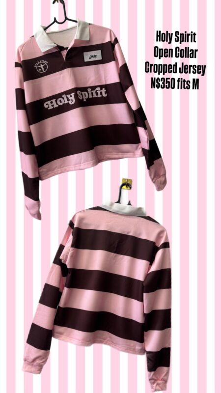 Holy Spirit Open Collar Cropped Jersey N$350 fits M