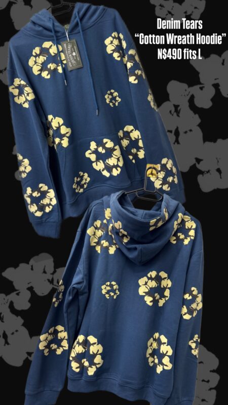 Denim Tears “Cotton Wreath Hoodie” N$490 fits L