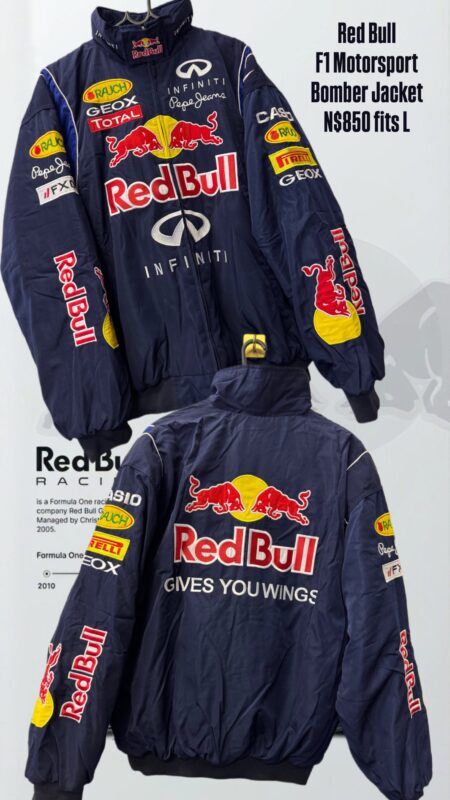 Red Bull F1 Motorsport Bomber Jacket N$850 fits L