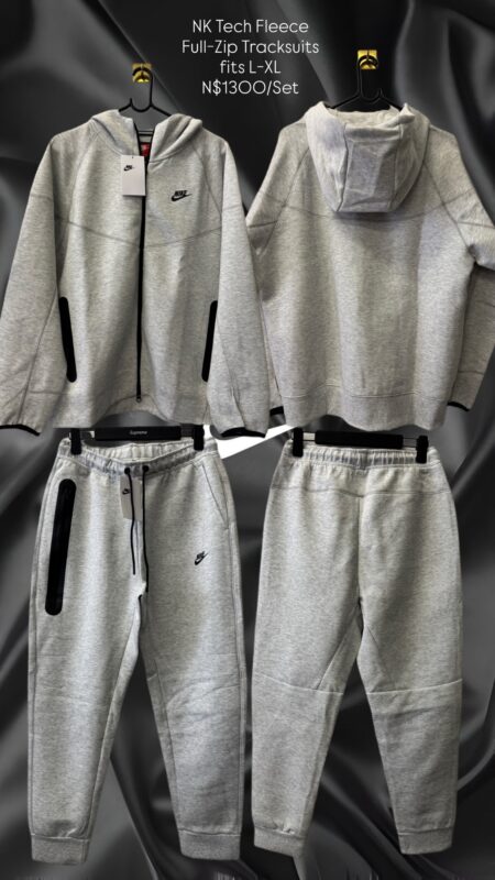 NK Tech Fleece Full-Zip Tracksuits fits L-XL N$1300/Set