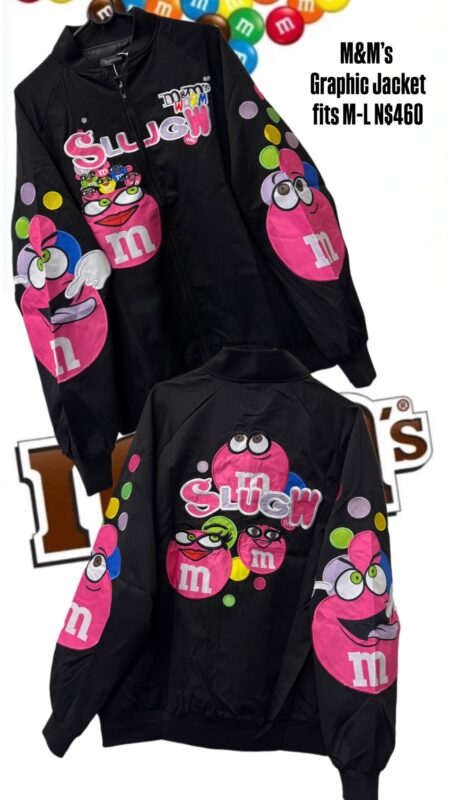 M&M’s Graphic Jacket fits M-L N$460