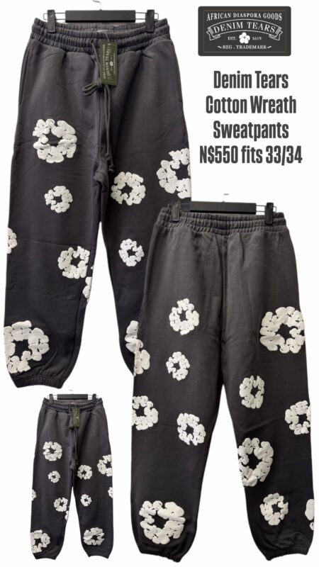 Denim Tears Cotton Wreath Sweatpants N$550 fits 33/34