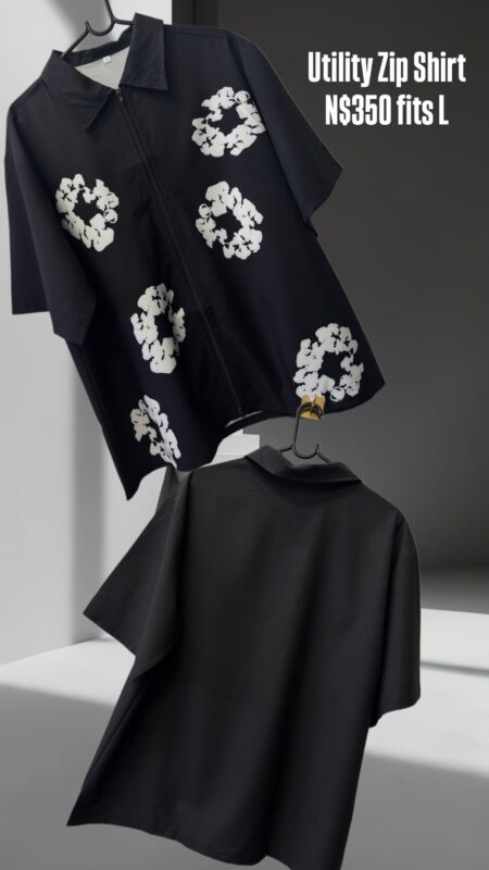 Utility Zip Shirt N$350 fits L-Loose L