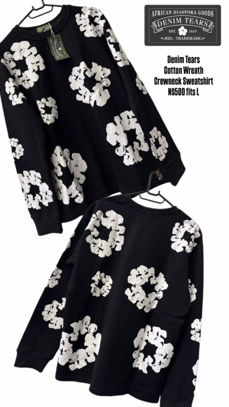 Denim Tears Cotton Wreath Crewneck Sweatshirt N$500 fits L