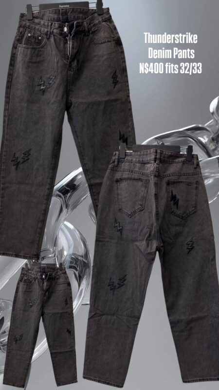 Thunderstrike Denim Pants N$400 fits 32/33