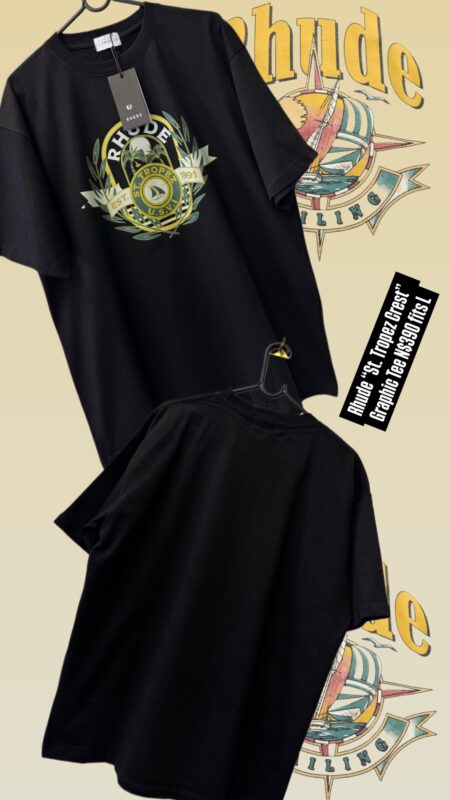 Rhude “St. Tropez Crest” Graphic Tee N$390 fits L