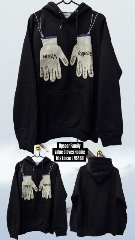Upsoar Family Value Gloves Hoodie fits Loose L N$460