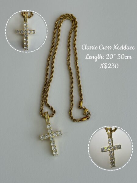 Cross Pendant Necklace 20” N$230
