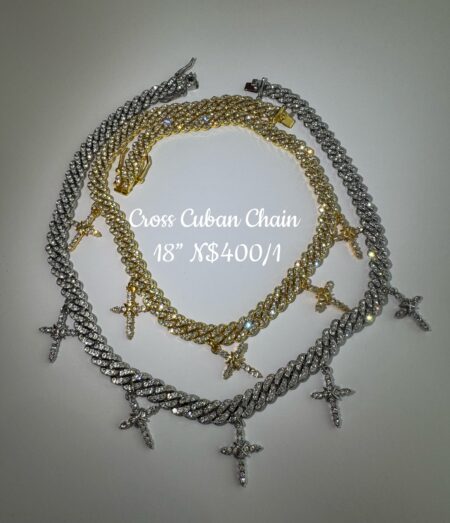 Cross Cuban Chain 18” N$400/1