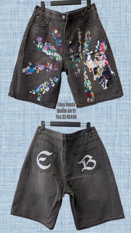 Eden Hands Denim Jorts fits 33 N$400
