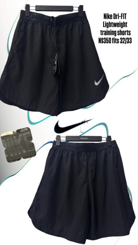 Nike Dri-FIT Lightweight training shorts N$350 fits 32/33