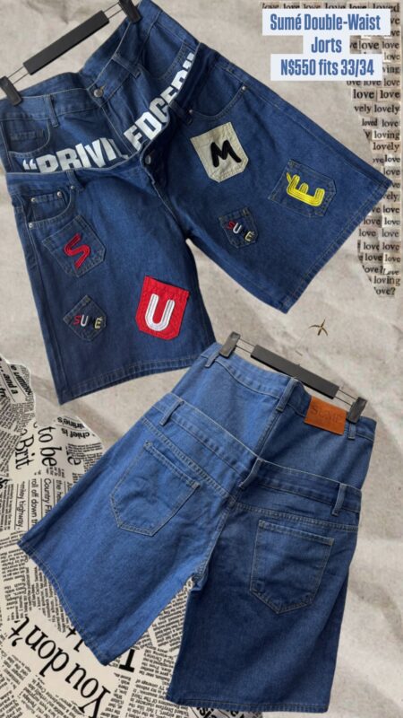 Sumé Double-Waist Jorts N$550 fits 33/34