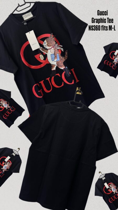 Gucci Graphic Tee N$350 fits M-L