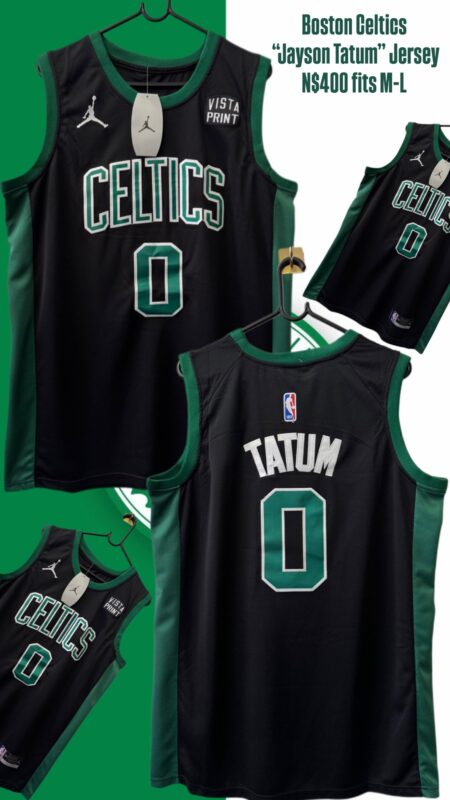 Boston Celtics “Jayson Tatum” Jersey N$400 fits M-L