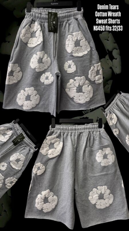 Denim Tears Cotton Wreath Sweat Shorts N$450 fits 32/33