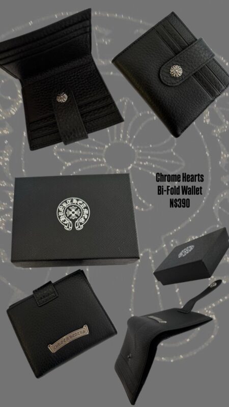 Chrome Hearts Bi-Fold Wallet N$390