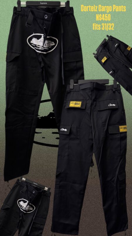 Corteiz Cargo Pants N$450 fits 31/32