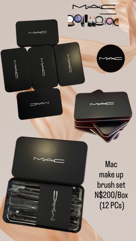 Mac make up brush set N$200/Box (12 PCs)